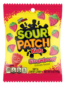 Sour Patch Kids Strawberry 141g Bag