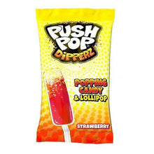 Load image into Gallery viewer, Push Pop Dipperz Popping Candy &amp; Lollipop
