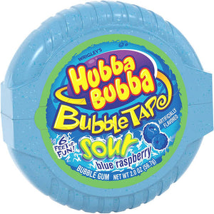 Hubba Bubba Sour Blue Raspberry Tape 56.7g
